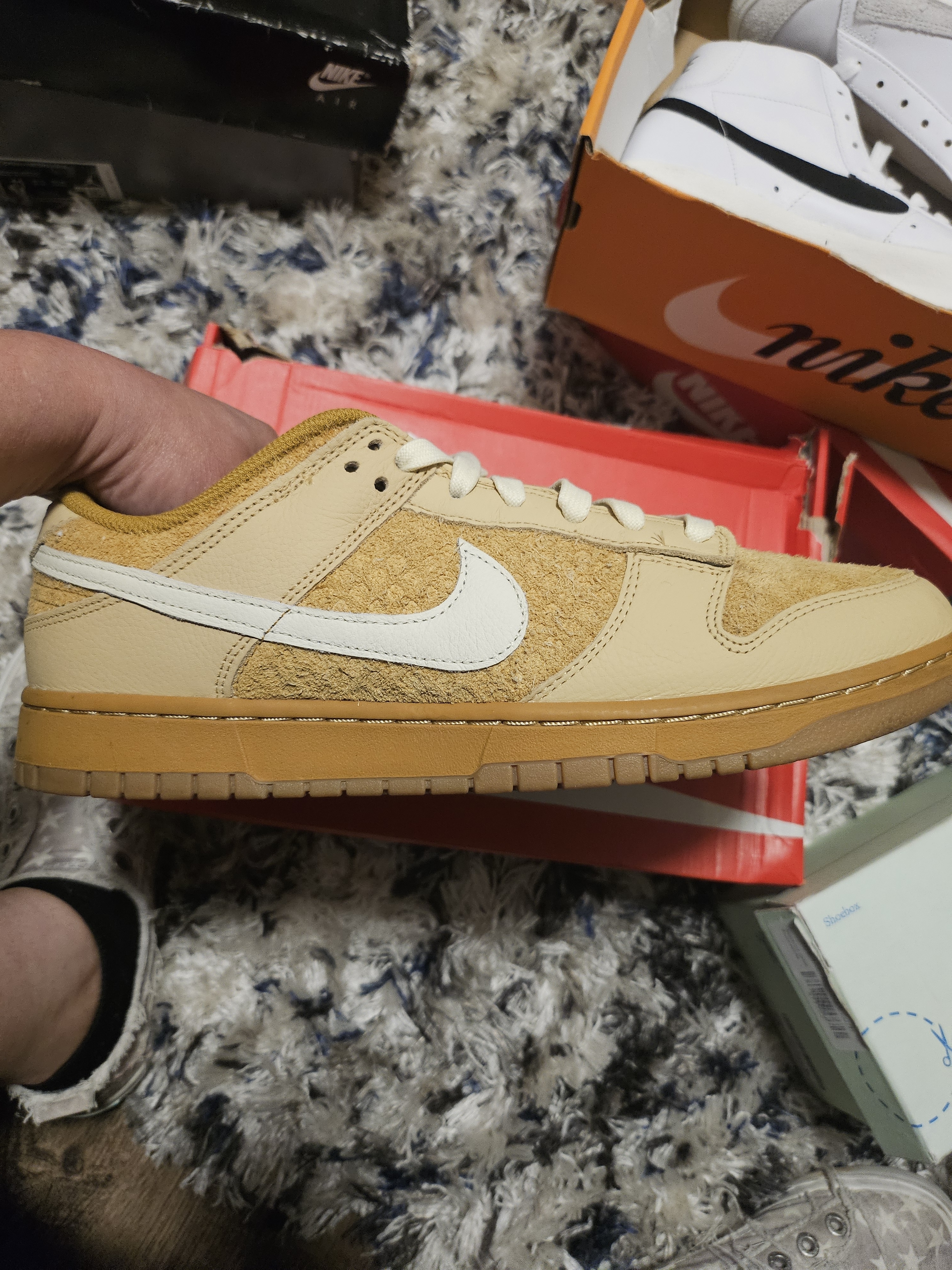 Nike Dunk Low Retro Waffles Sz 12